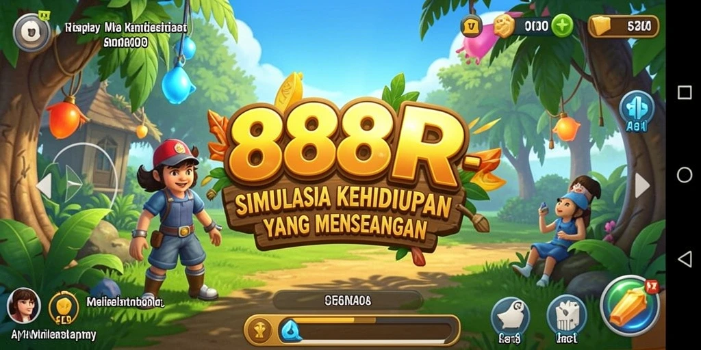 Tampilan gameplay yang seru dan menarik dari 888R.
