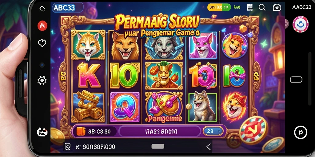 Tampilan gameplay seru dari mesin slot ABC33.
