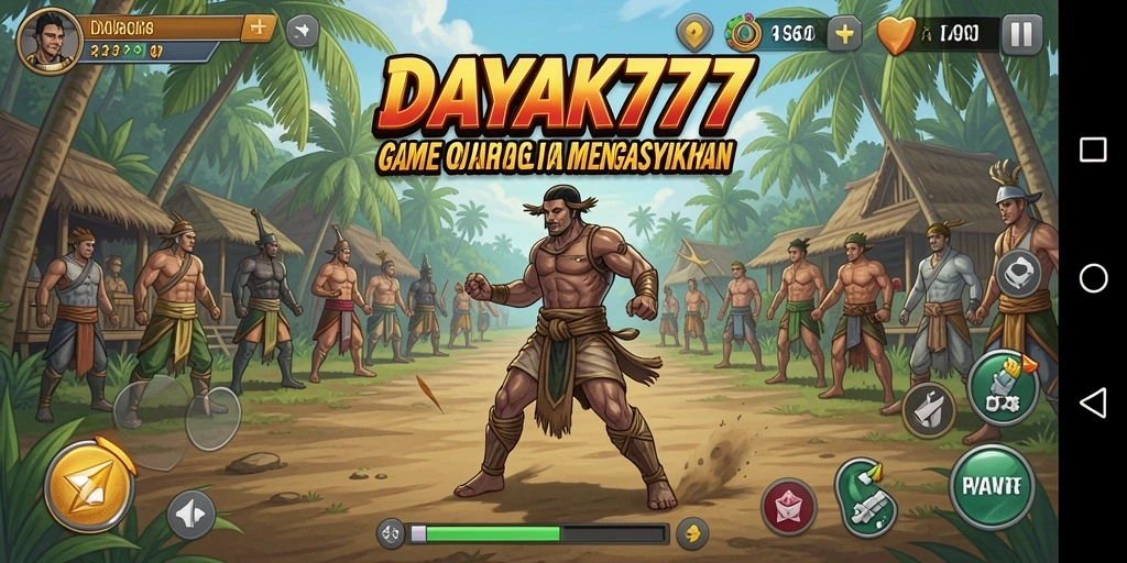 Gameplay seru dari DAYAK777 yang menampilkan momen olahraga mendebarkan.