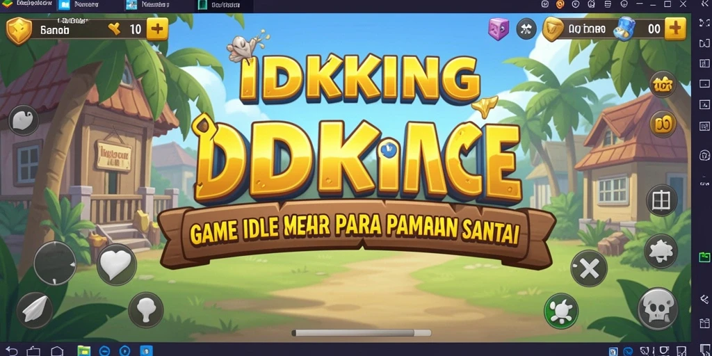 Screenshot game IDRKING menampilkan aksi seru dalam gameplay Idle.