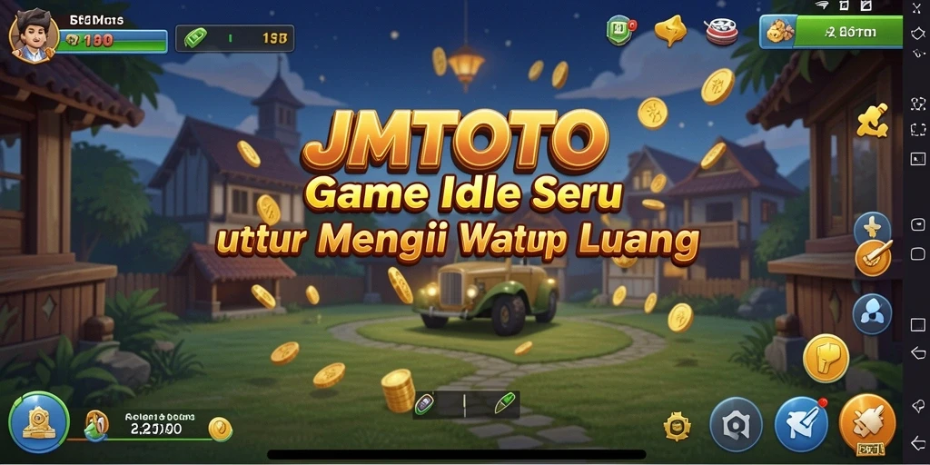 Screenshot gameplay JMTOTO menampilkan karakter dan lingkungan yang menarik.