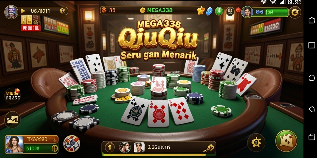 Gameplay QiuQiu seru di MEGA338.