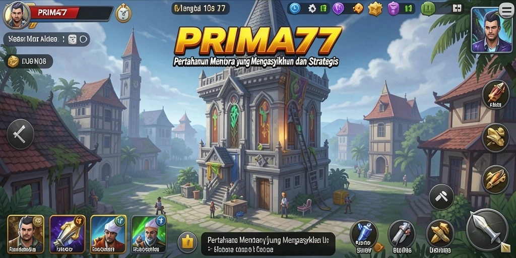 Gameplay menegangkan dan strategi pertahanan yang mendebarkan.