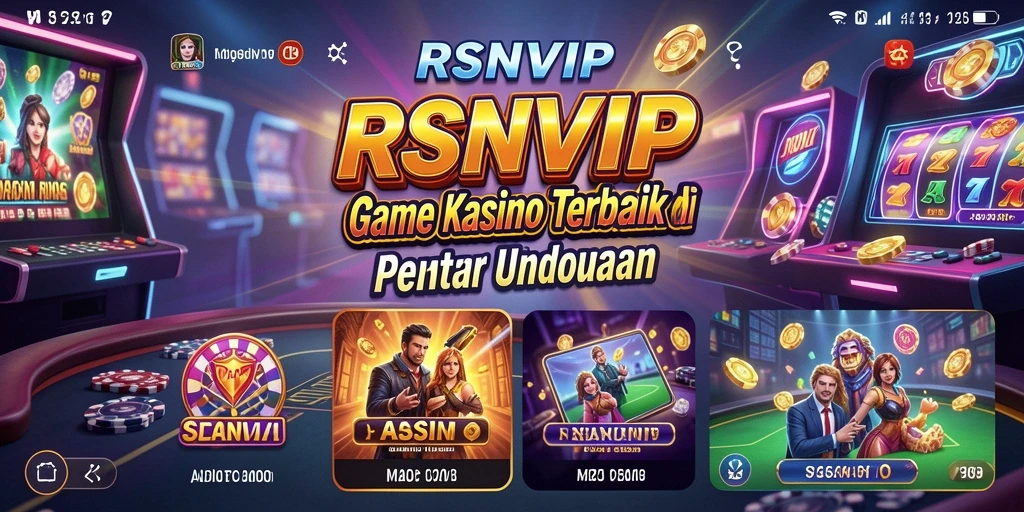 Tampilan gameplay yang seru dalam game Kasino RSNVIP.