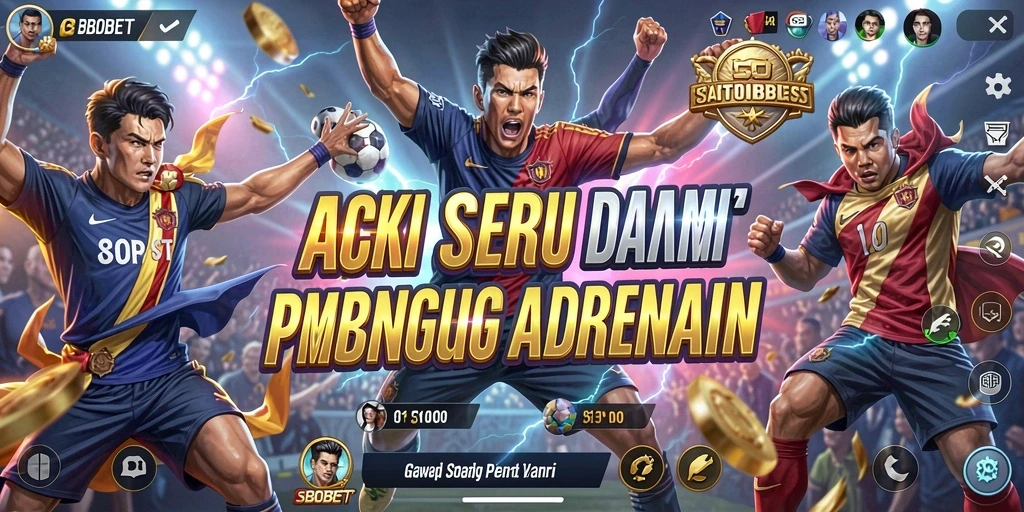 Tangkapan layar utama dari gameplay <strong>SBOBET</strong> yang penuh aksi dan tantangan.