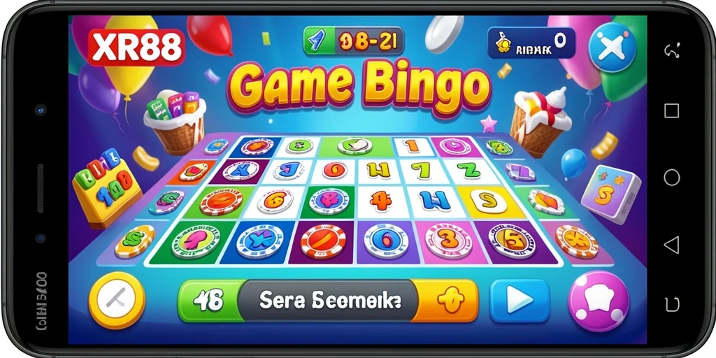 Gameplay seru di XR88 dengan suasana Bingo yang mendebarkan.